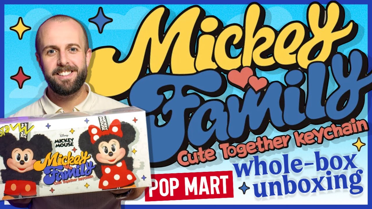 Disney Labubu - Unboxing A WHOLE BOX of The CUTEST POP MART Keychains!