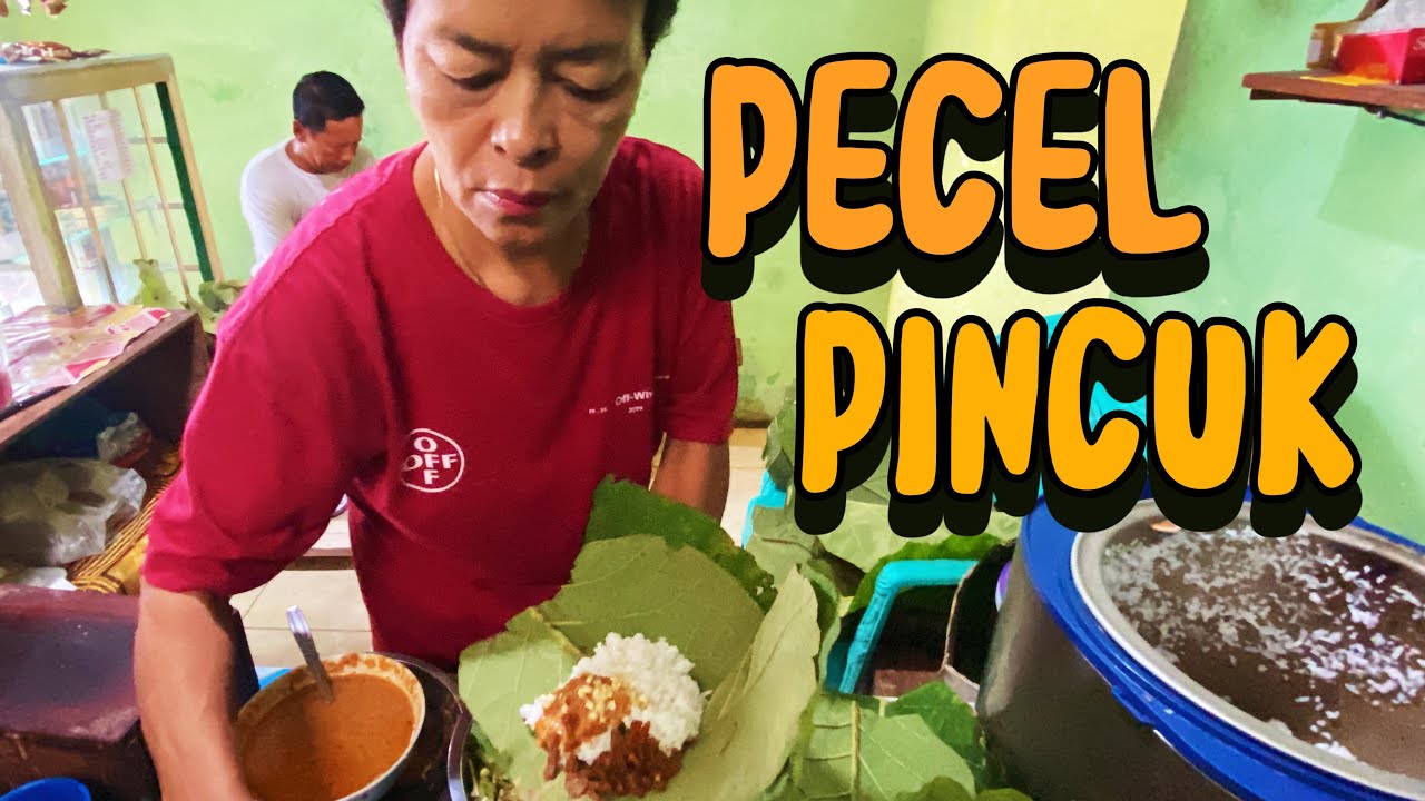 KULINER PECEL PINCUK GODONG JATI LEGEND DI MADIUN ‼️