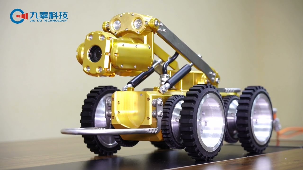 GT108 CCTV PIPE INSPECTION CRAWLER ROBOT CAMERA
