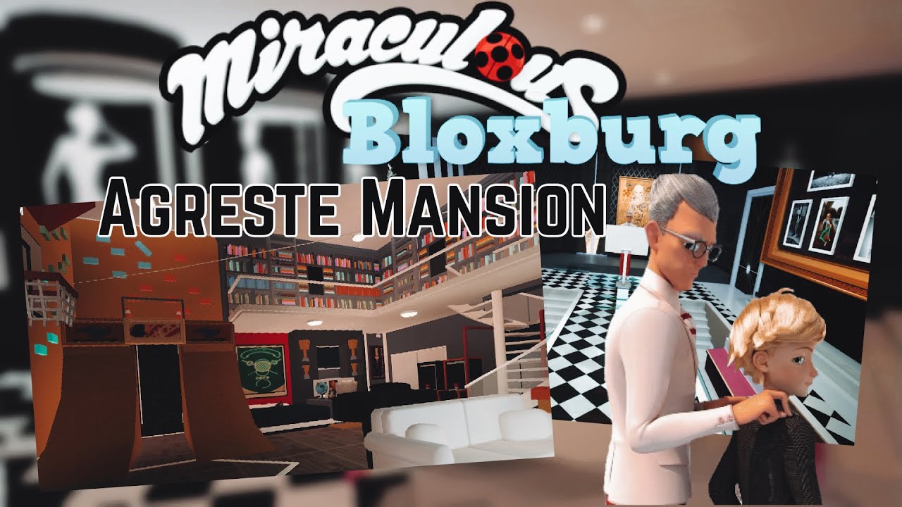 Touring the AGRESTE MANSION in Bloxburg! || Roblox Bloxburg