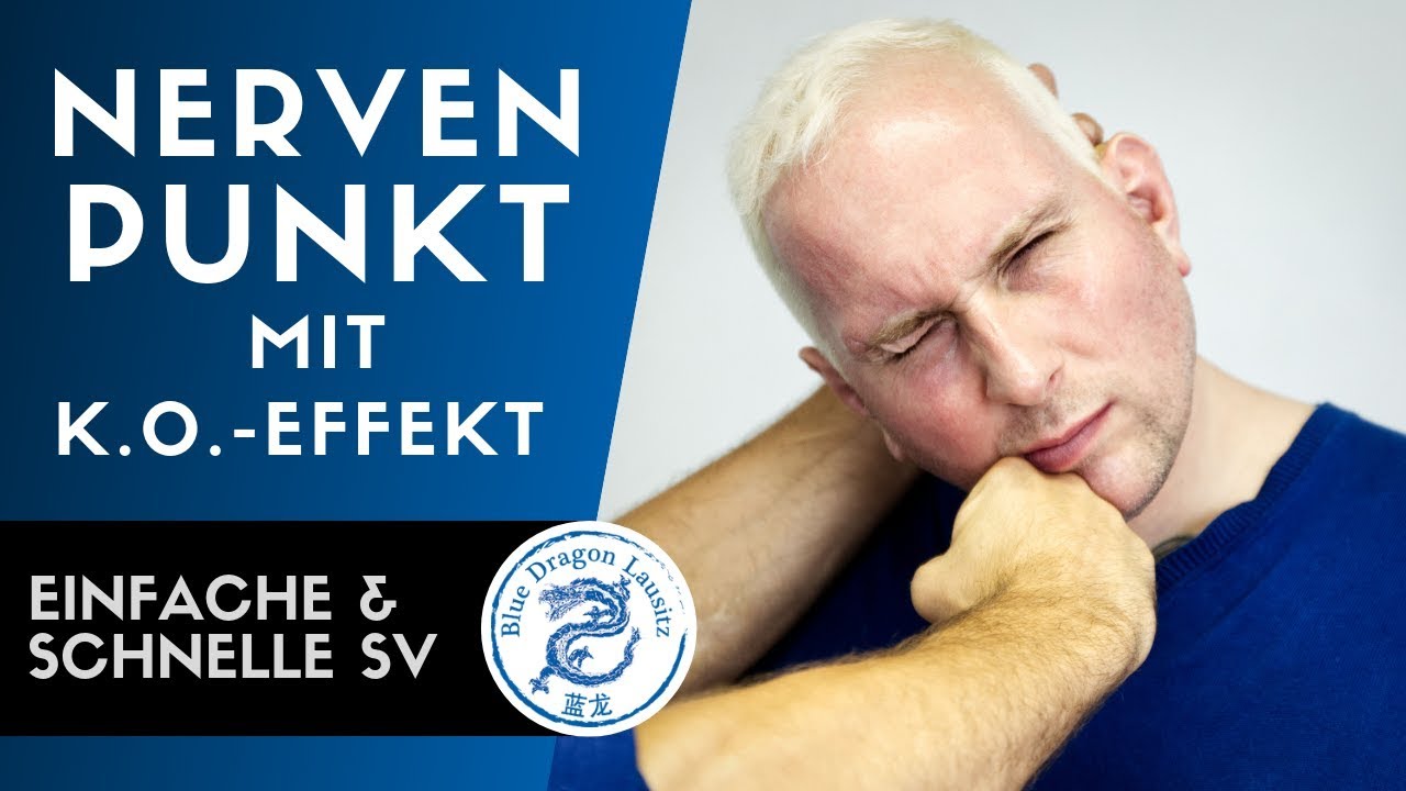 Der Mental Nerv I ein Nervenpunkt mit K.O.-Effekt I Selbstverteidigung by Blue Dragon