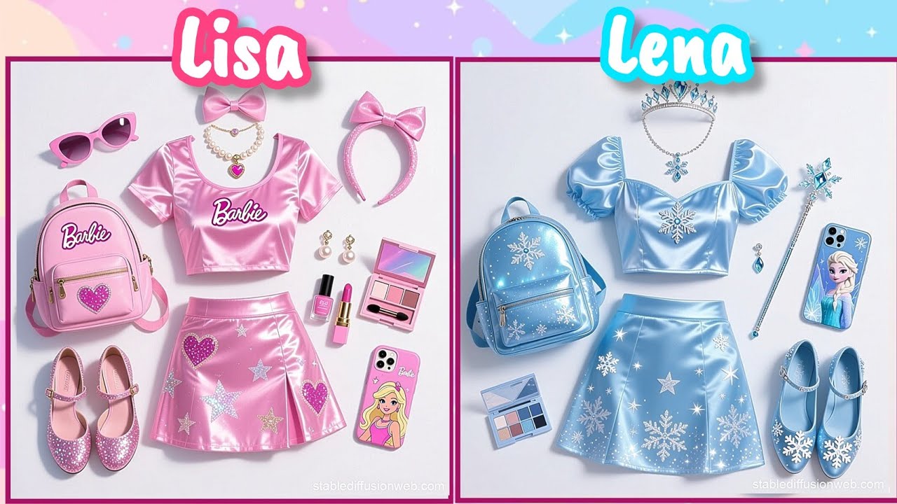 Lisa or Lena 💖 Best Fashion Ever 💫 🧡 #lisaorlena #fypシ゚viral #trending #cute #random 