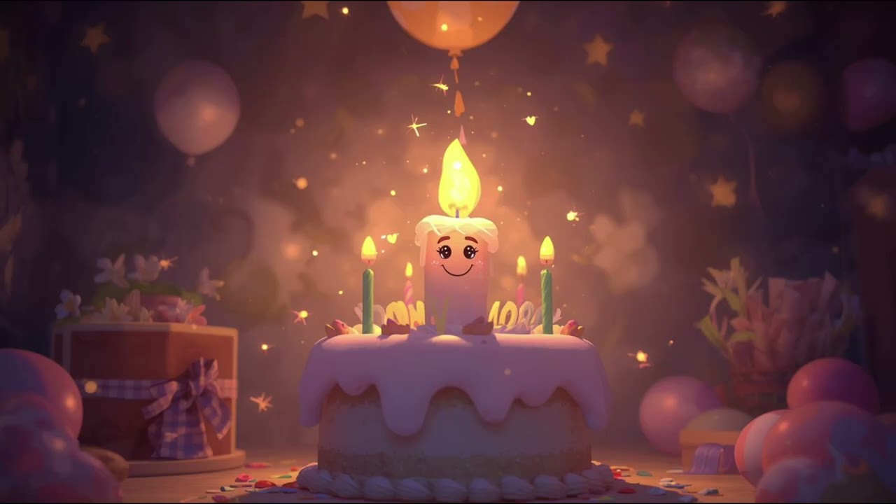 🎂 Petite Bougie Scintillante | Chanson d’Anniversaire Enfant | Comptine Mignonne | Chante avec Nous