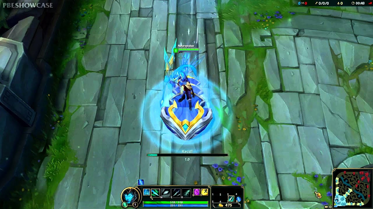 Championship Kalista Recall Preview [9/2 PBE Update]