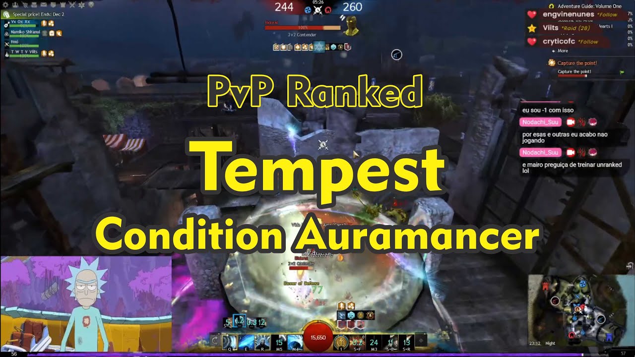 Tempest Dagger Dagger Condition Dragon-fly PvP Ranked - Guild Wars 2