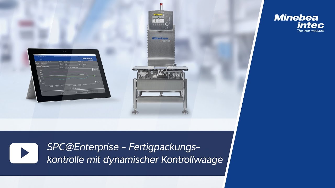 (DE) SPC@Enterprise - Fertigpackungskontrolle mit dynamischer Kontrollwaage