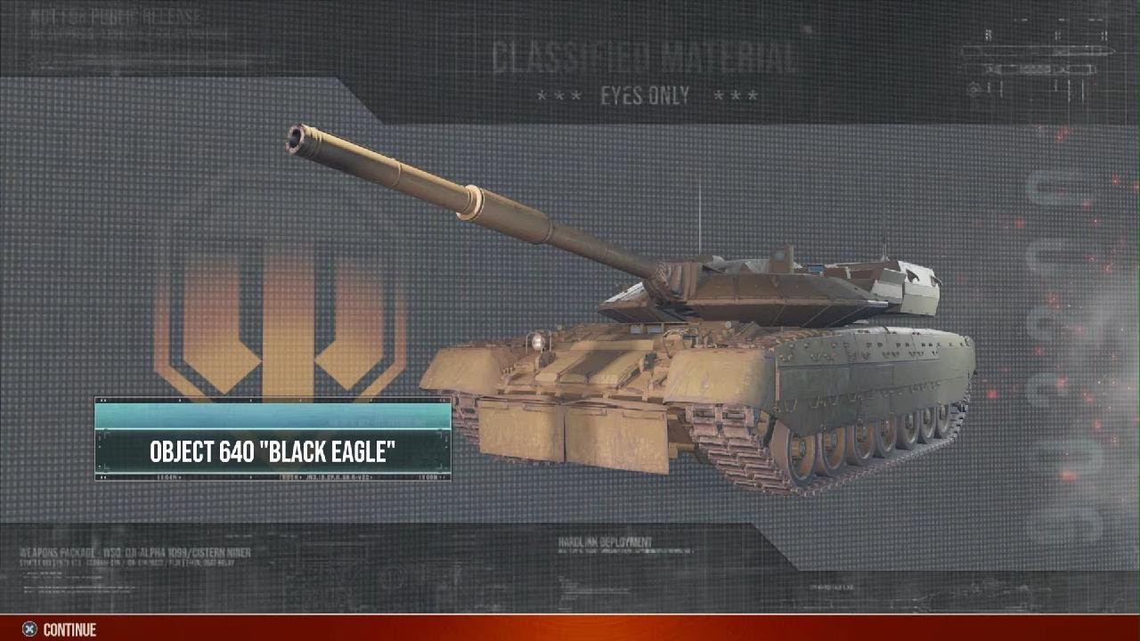 World of Tanks-Object 640"Black Eagle“