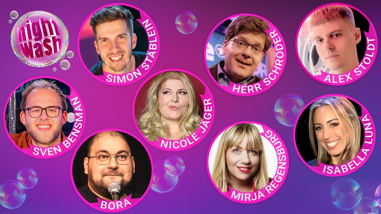 Spitzencomedy aus dem Waschsalon mit Herr Schröder, Nicole Jäger und Co. | NightWash Live | 16.05.22