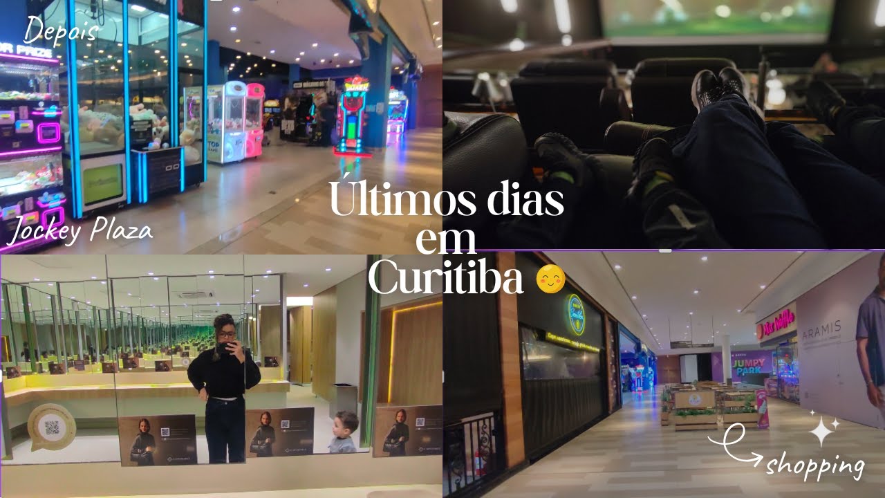 VLOG: DIA DE PASSEIO EM CURITIBA/COLECIONANDO MEMÓRIAS/SHOPPING JOCKEY PLAZA/CINEMA VIP.