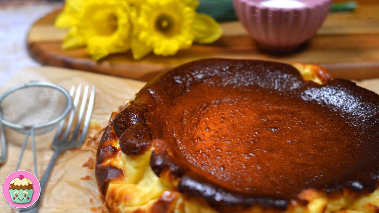 Рецепт Жженого баскского чизкейка (Tarta de Queso).