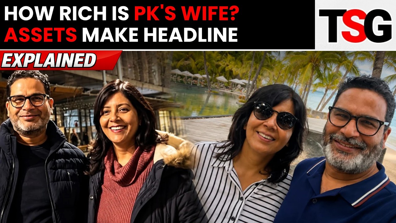 Is Prashant Kishor&rsquo;s Wife Richer Than Him? Jahnavi Das&rsquo;s ₹102 Crore Assets Revealed | TSG
