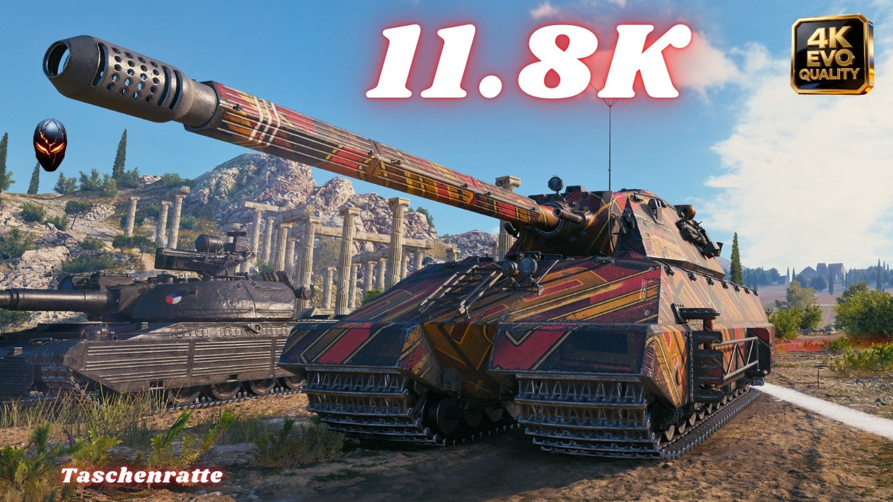 Taschenratte 11.8K Damage 8 Kills World of Tanks #wot