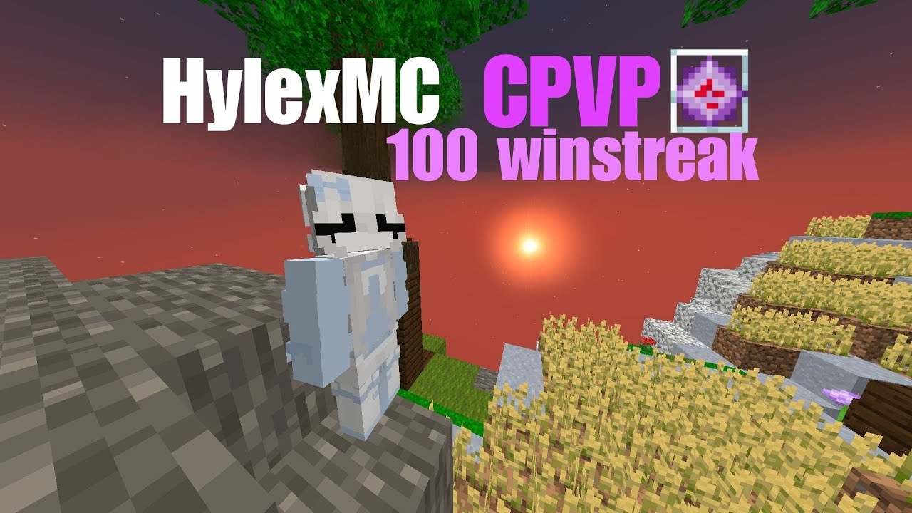REACHING the 100 WINSTREAKS in CPVP (HylexMC)