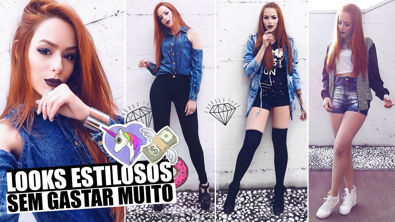 COMO SER ESTILOSA SEM GASTAR MUITO ♥ DICAS!!