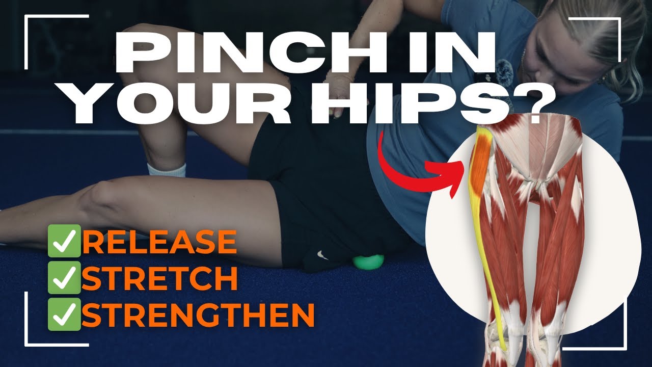 Pinch In Your Hips? Release, Stretch & Strengthen This Overlooked Muscle for Instant Relief