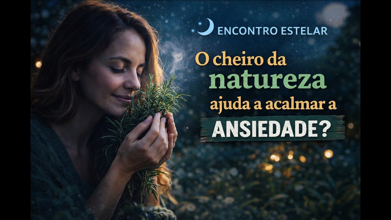 Encontro Estelar | O cheiro da natureza ajuda a acalmar a ansiedade?