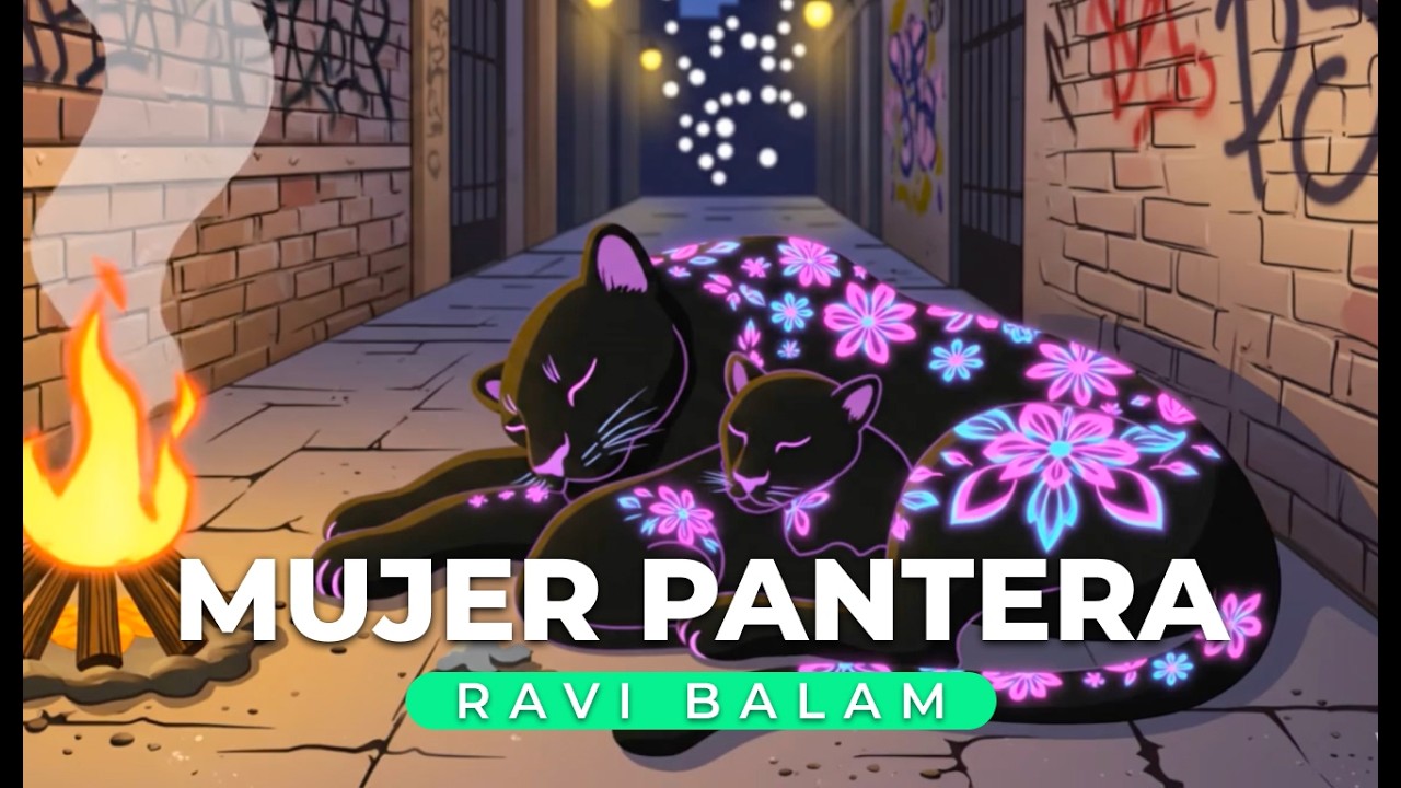 Ravi Balam - Mujer Pantera (Lyrics) - Música Medicina