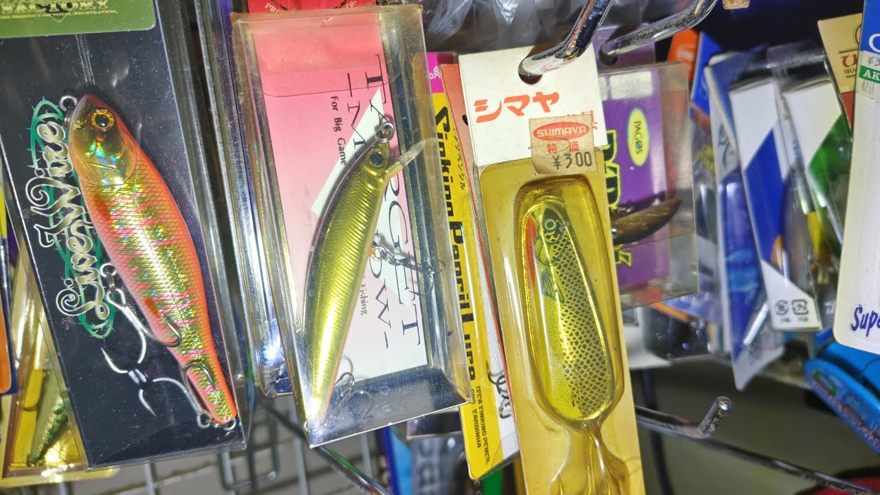 日曜日なのに旅ネタじゃなくて、なんかスンマセン！　またラックのルアー外してます。