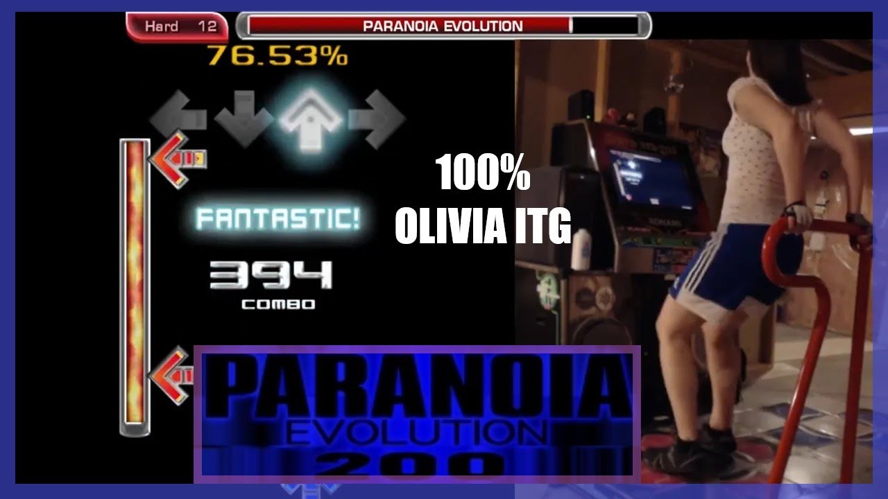 PARANOIA EVOLUTION (Heavy) 100%/AAA Quad Star [DDR / ITG / In The Groove]