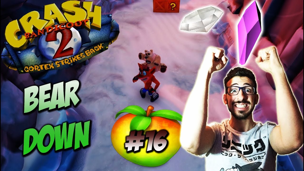 BEAR DOWN - CRASH BANDICOOT 2 - CORTEX STRIKES BACK (102%) EP. 16 - GAMEPLAY ITA