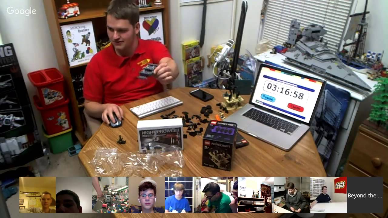 Part 1 - 2015 Creations for Charity 24 Hour Live Stream Presented by Beyond the Brick