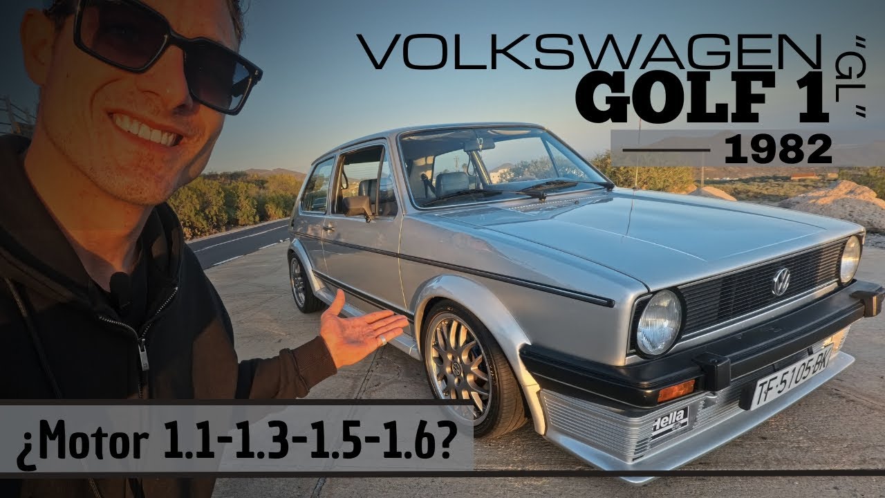 Hoy pruebo por primera vez un Golf MK1 del 1982!