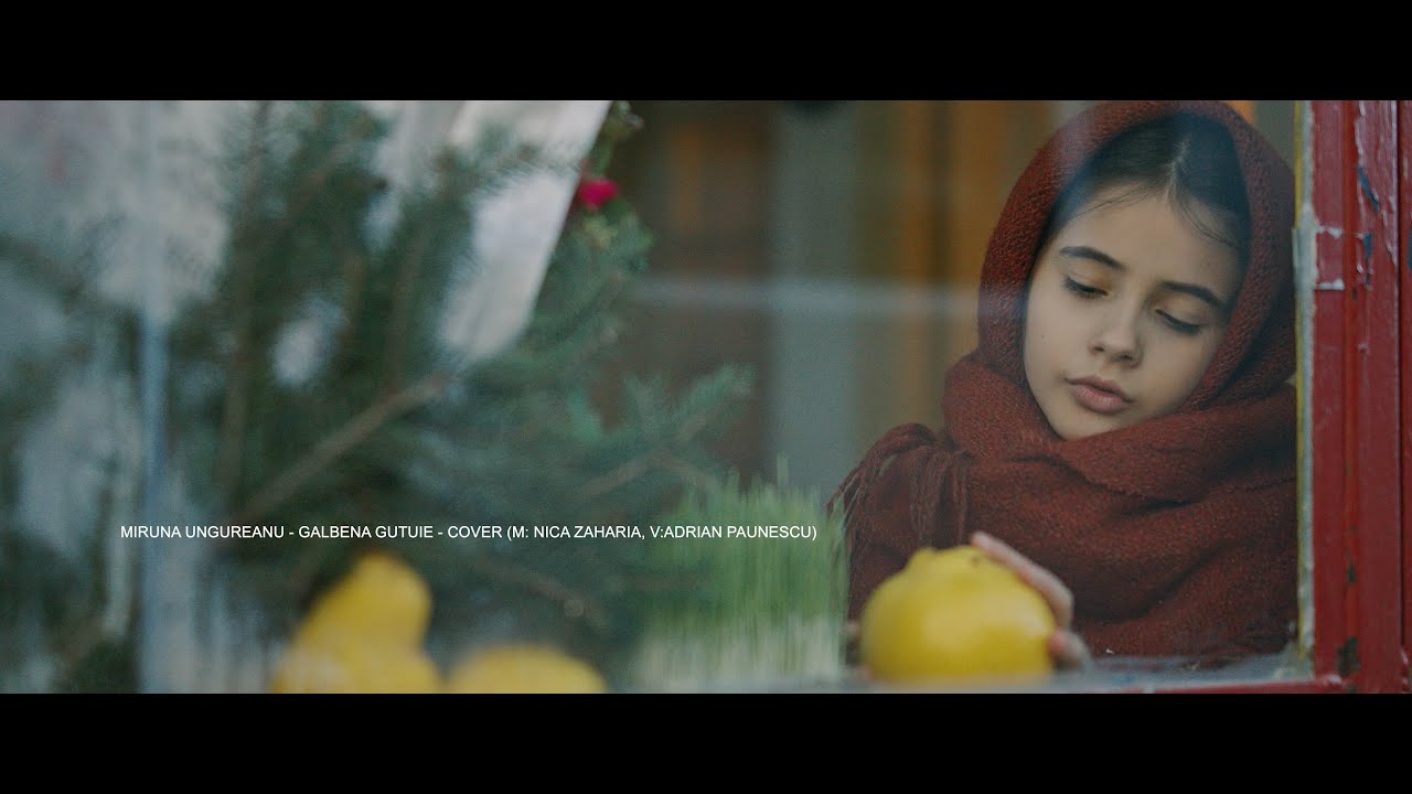 Miruna Ungureanu - Galbena gutuie - cover (M: Nica Zaharia, V: Adrian Paunescu).