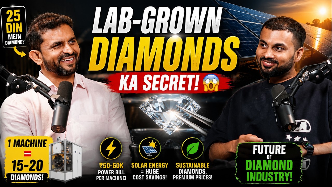 How Surat Controls The Global Diamond Industry | Rajeshbhai Dholakia