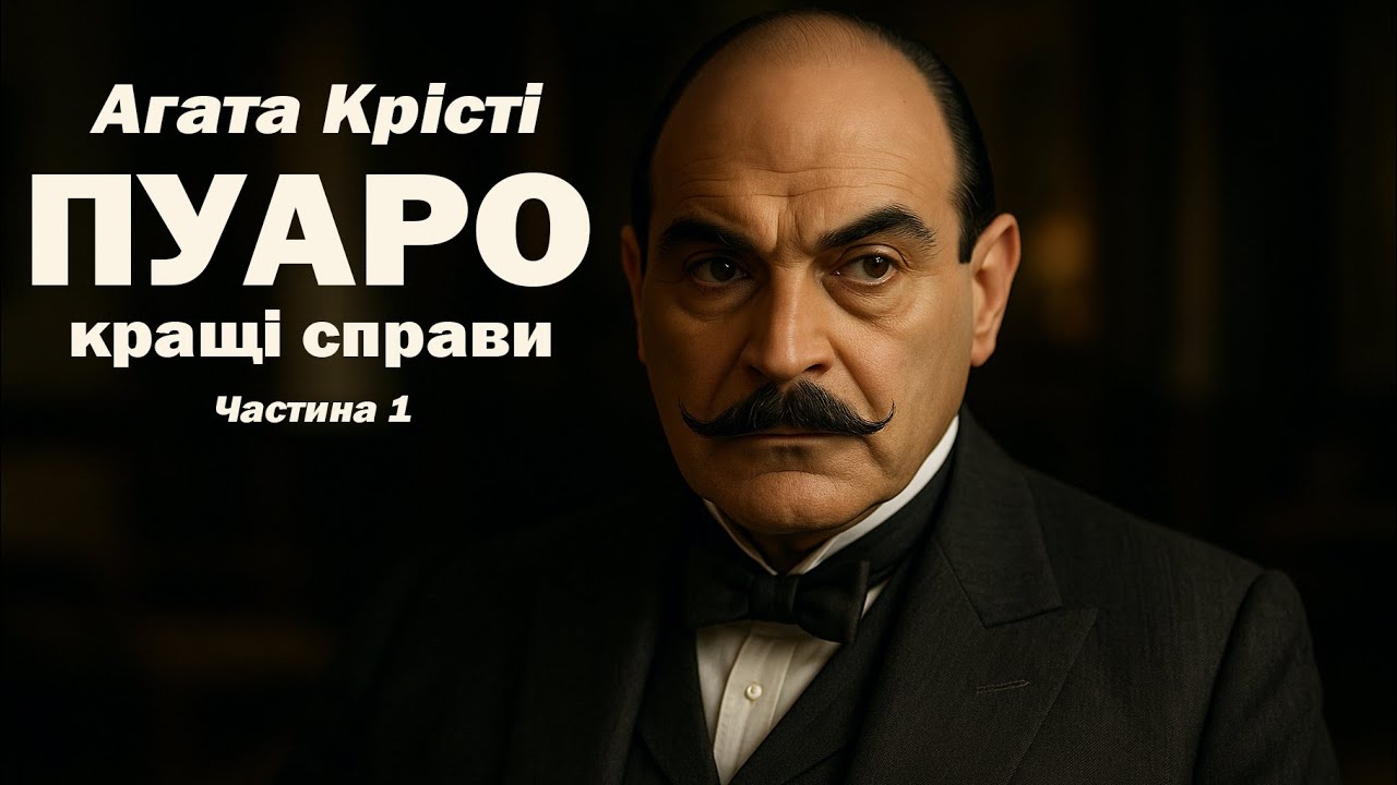 АГАТА КРІСТІ - Кращі справи Пуаро | Читає Ярослав Макєєв #аудіокнигиукраїнською