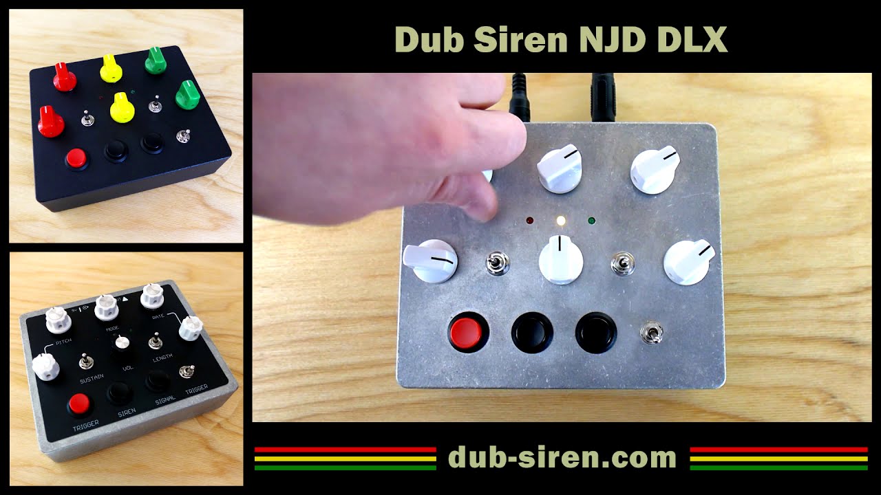 Dub Siren NJD DLX - Portable Siren Unit
