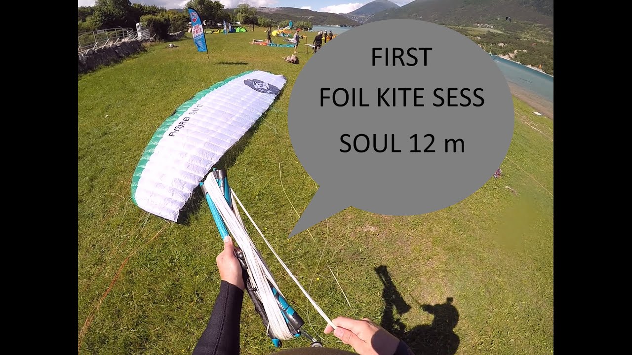 First session SOUL 12m Flysurfer