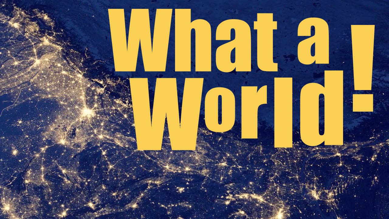 AMAZING OUTER SPACE SCIENCE FOR KIDS - The Earth at Night Video in HD