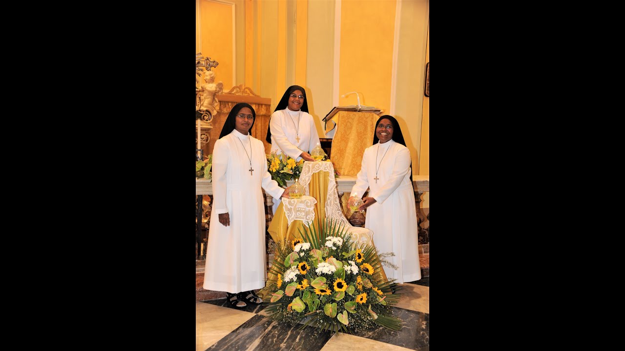 25°PROFESSIONE RELIGIOSA FIGLIE DI NOSTRA  SIGNORA   DELL'EUCARESTIA
