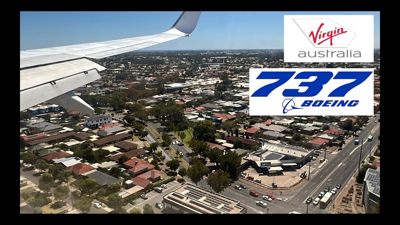 Sydney to Adelaide - Boeing 737-800 - Virgin Australia {Full Flight}