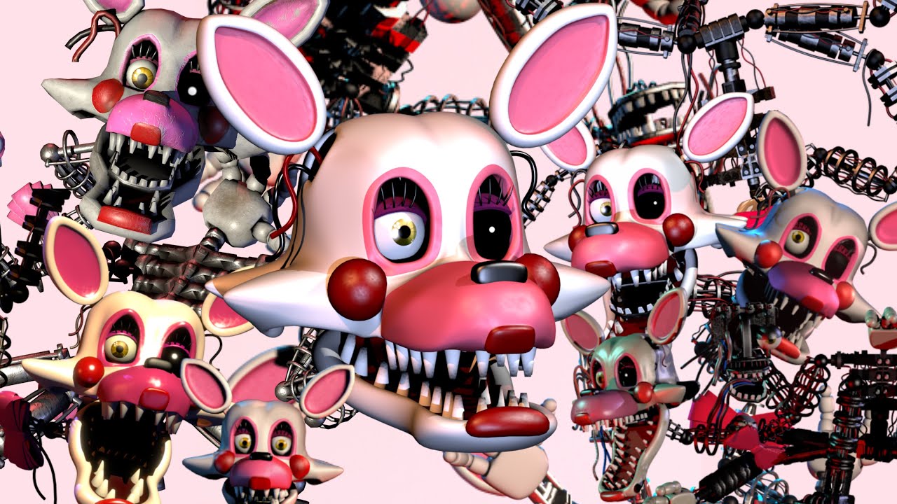 Playing as Mangle in Animatronic Nights  