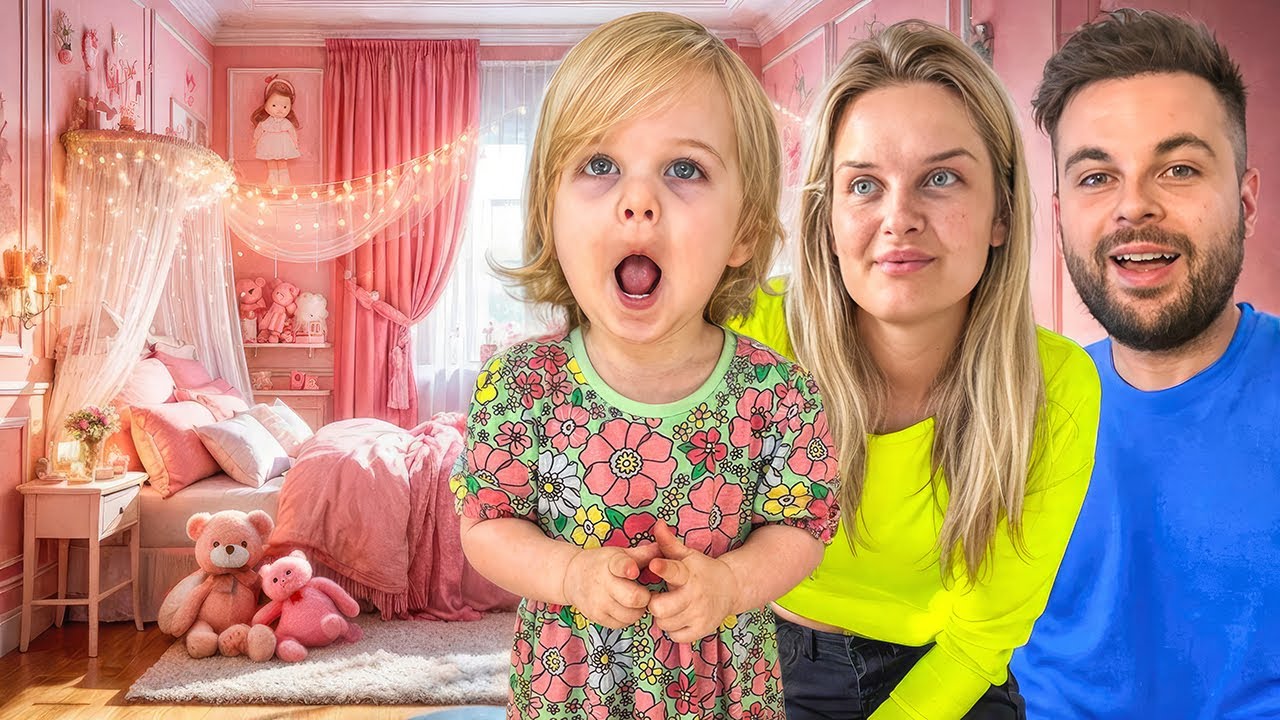 Our Daughter's Surprise ROOM MAKEOVER