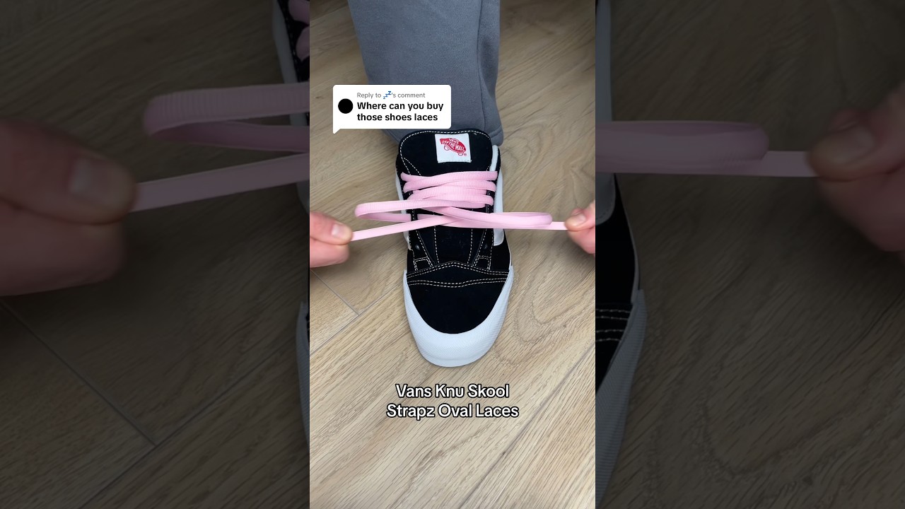 The ULTIMATE laceswap for Vans Knu Skool! 😮&zwj;💨🤩