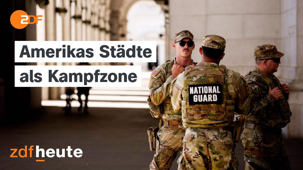Nationalgardisten in US-St&auml;dten: Wie Donald Trump Soldaten instrumentalisiert | auslandsjournal