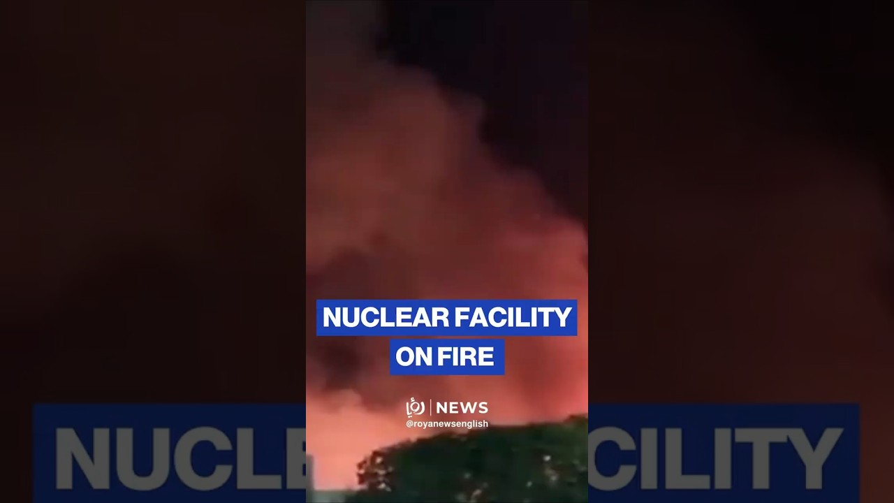 US airstrikes trigger massive fires near Iran's Bushehr nuclear facility