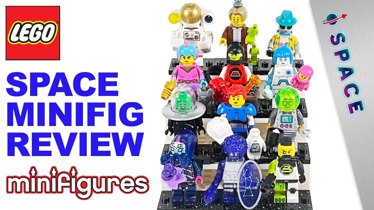 Lego Space Collectable Minifigures - Series 26 CMF Unboxing - Complete set opening & review