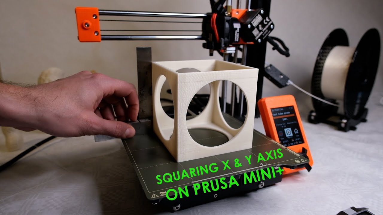 Prusa Mini + / Squaring X Y Axis Skew