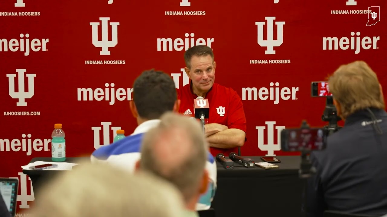 IUFB Postgame IU 20 Iowa 15- HC Curt Cignetti Presser