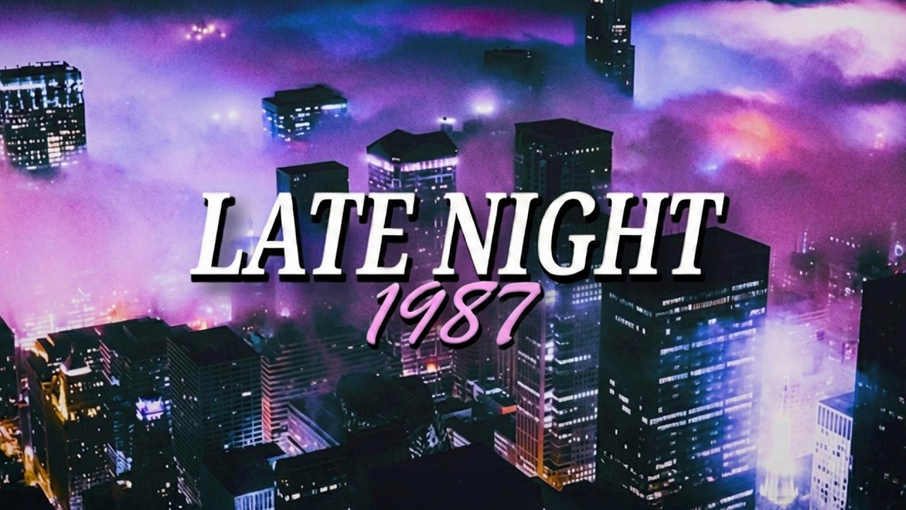 LATE NIGHT 1987 // Vaporwave VHS 1980s Nostalgia Mix