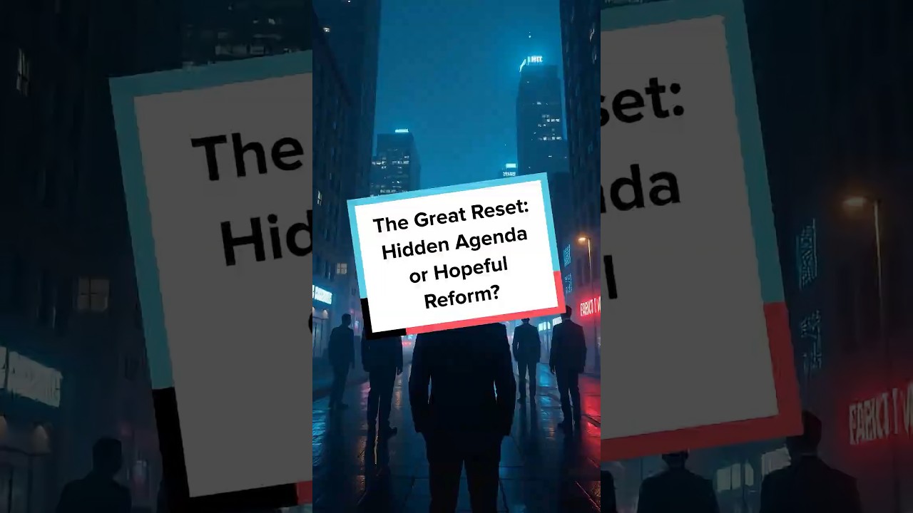 The Great Reset: Hidden Agenda or Hopeful Reform?