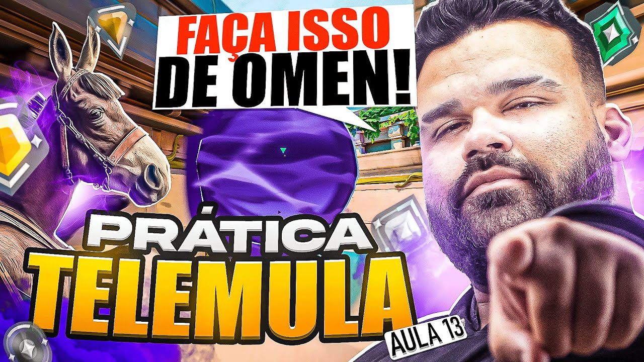 COMO JOGAR DE OMEN NO LOW ELO! (TUTORIAL INICIANTE VALORANT #13)