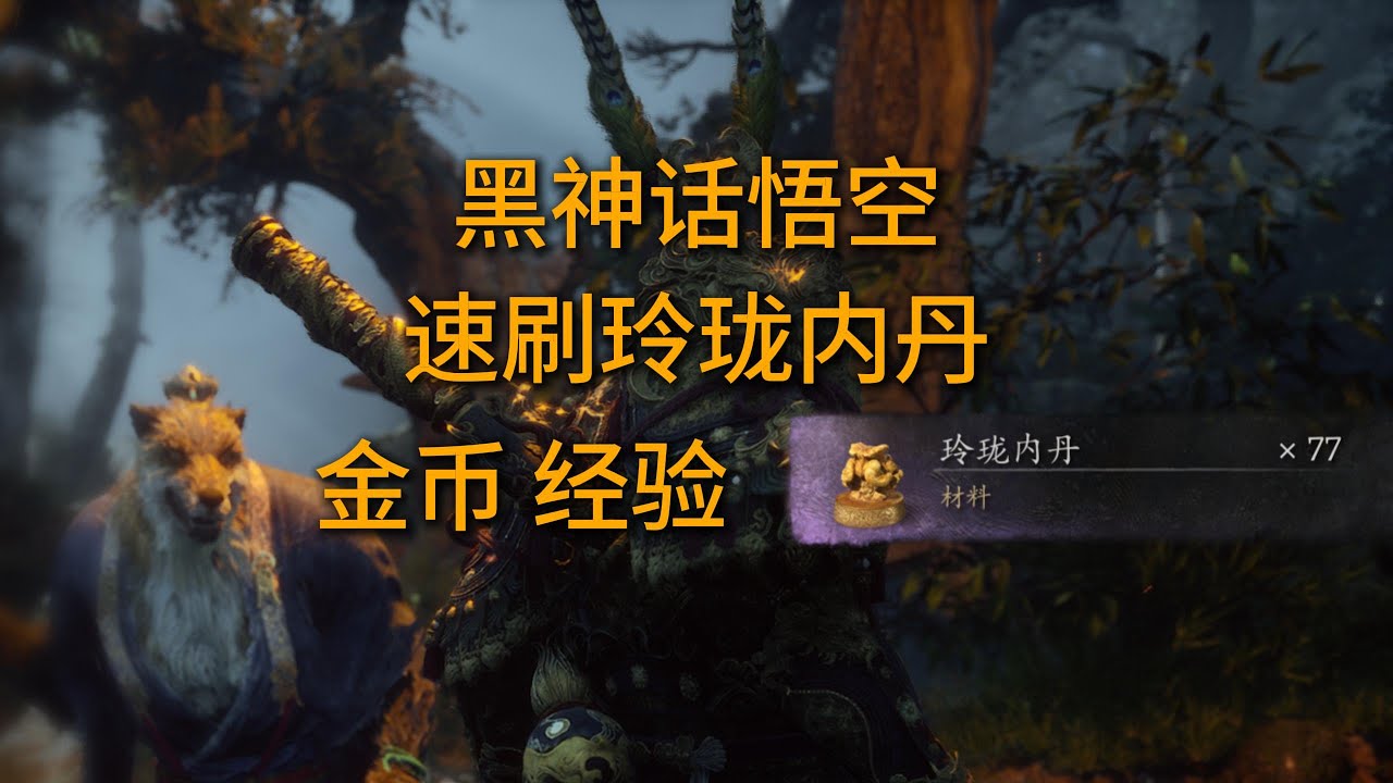 黑神話悟空速刷玲瓏內丹路線來啦！附靈蘊與經驗速刷教學