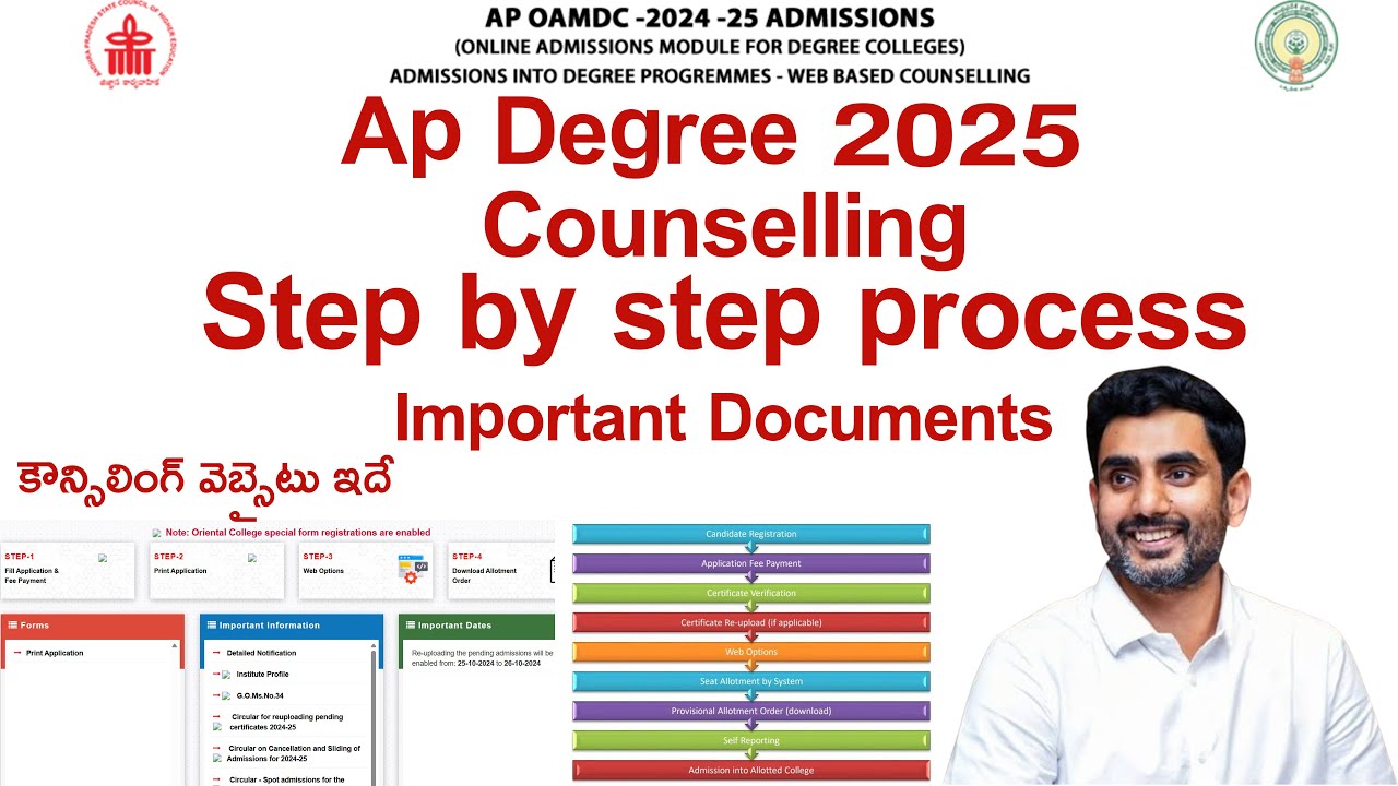 AP Degree 2025 Notification | Ap degree latest news 2025 | ap degree admission 2025 latest news