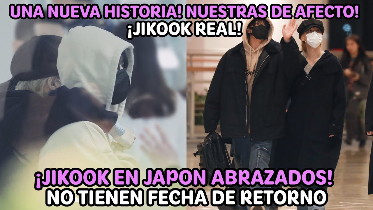 JIMIN Y JUNGKOOK EN JAPON SON CAPTADOS ABRAZANDOSE ¡LAS MUESTRAS DE AFECTO NUNCA FALTAN!