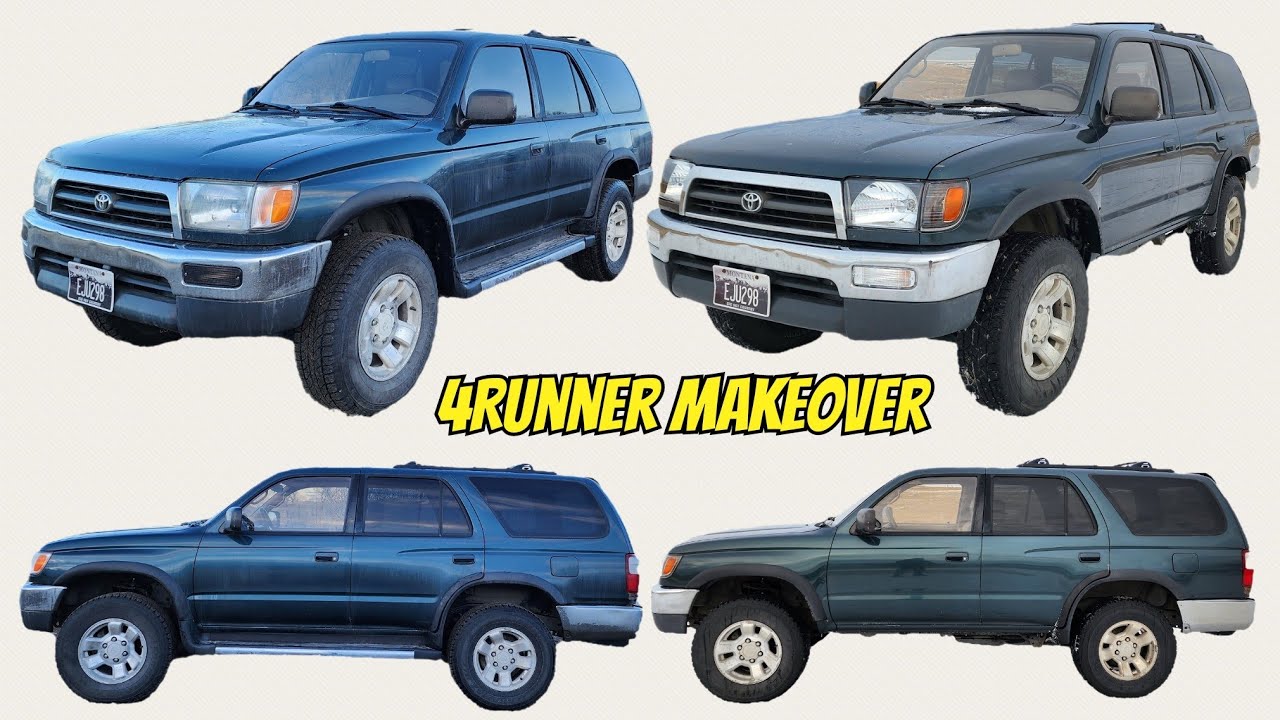 3rd gen 4Runner Headlight Housing Corner (ights and Bumper Light Install + Running Board Removal