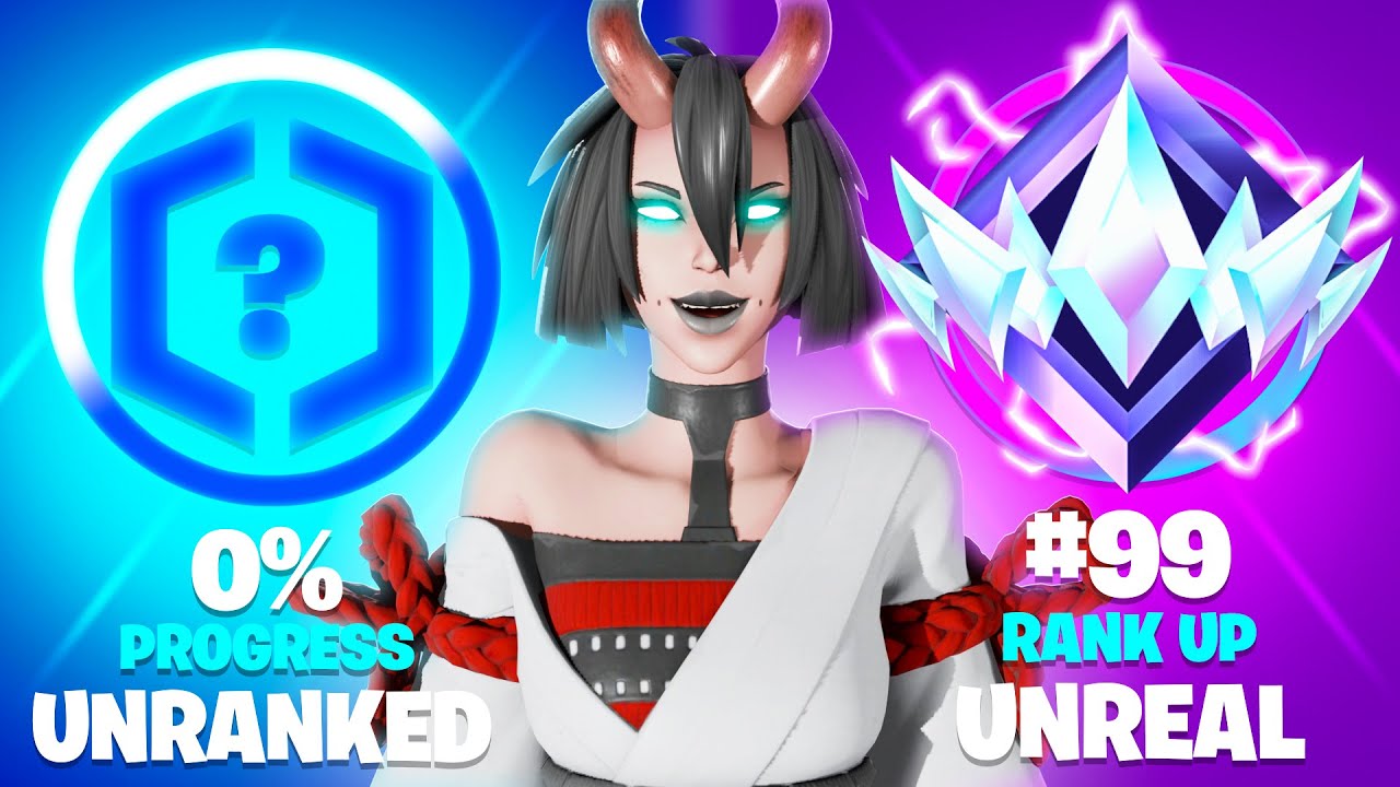 Unranked to Unreal Ranked Speedrun (Fortnite Chapter 6)